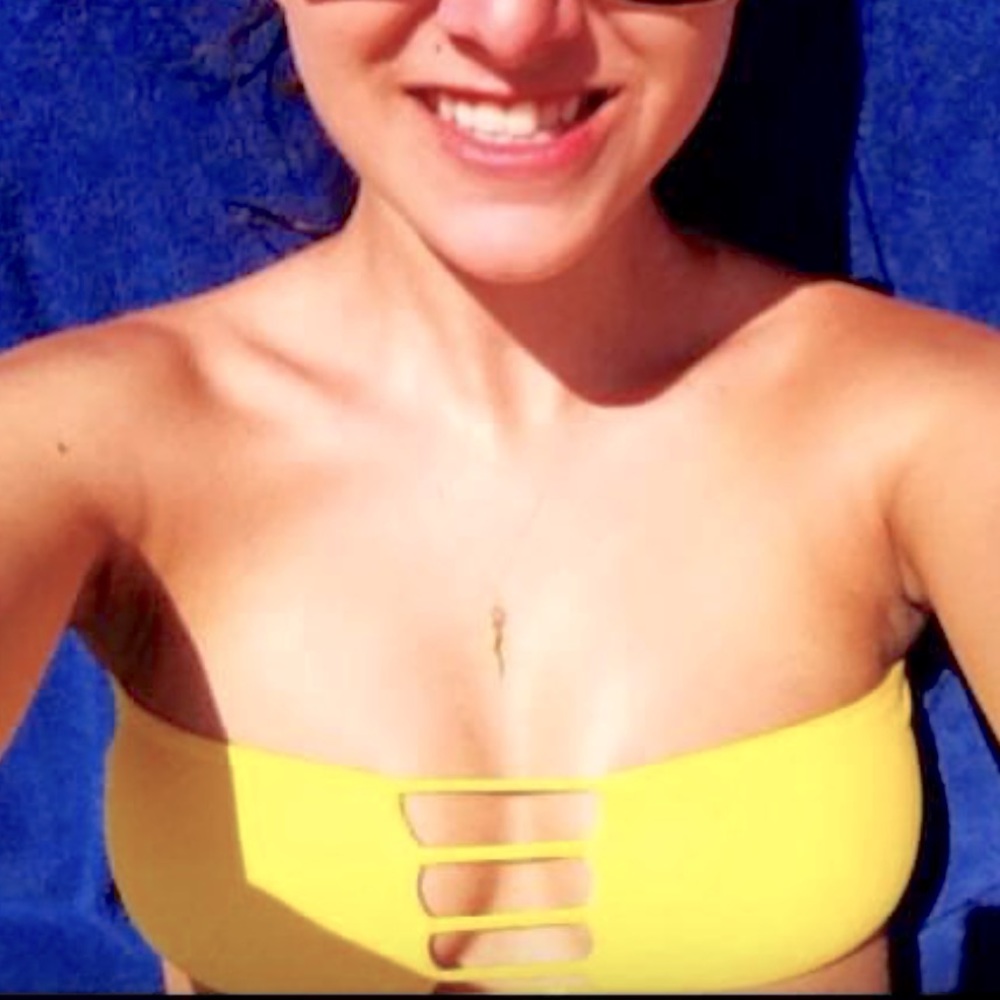 Salt Swimwear Yellow Bikini Top & Bottoms